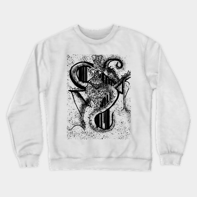 dragon Crewneck Sweatshirt by salamandra967